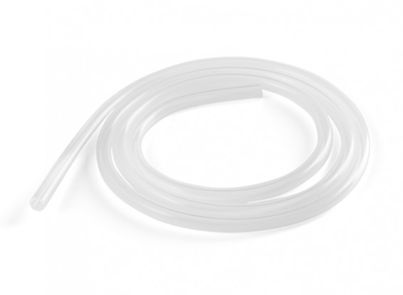 Silicon Fuel Line (1m) White for Glow Engines 6x4mm