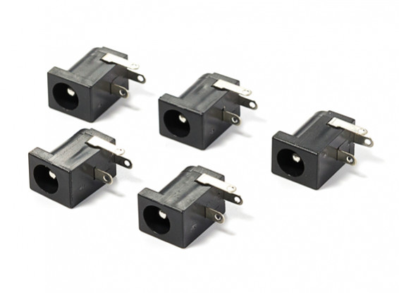  2.5mm PCB Mounted DC Power Socket (5pcs)