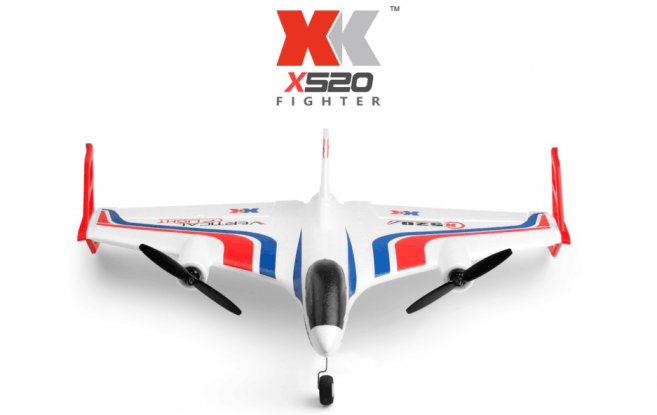 XK X520 Fighter Hovering Plane Vertical Flight Take off 3D Flight 