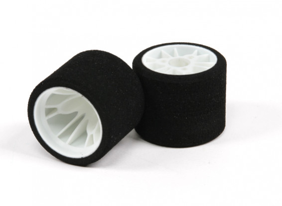 Xceed "Enneti" 1/12 Carbon Carpet Receptie Foam Tire Set (Medium sh35)