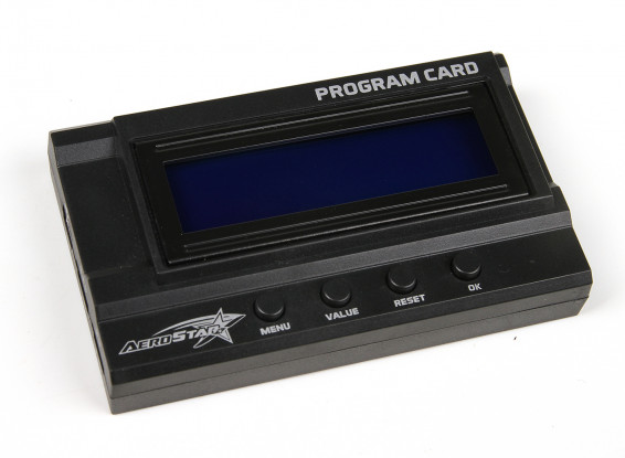 Aerostar Advance LCD Programming Card