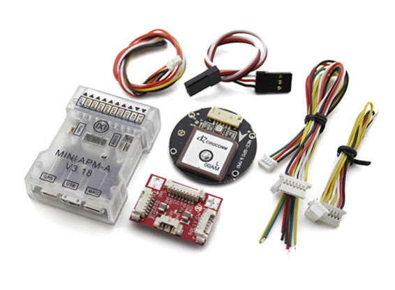SCRATCH/DENT - HobbyKing HKPilot Mega Mini Combo Flight Controller GPS and Power Module