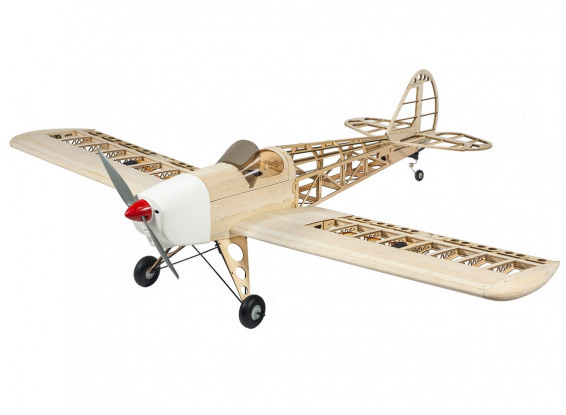 Dancing Wings Hobby Spacewalker Laser Cut Balsa KIT Airplane Kit w/electronics (1600mm) Bundle Deal