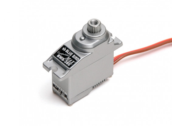 Blue Bird BMS-380MAX Micro MG Servo 4.7kg/0.14sec/16.3g