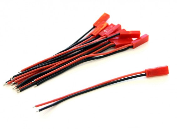 JST-SYP Male 10cm 26AWG Battery Lead (10pcs)