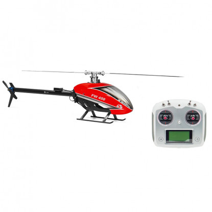 FLYWING (RTF) FW450L V2.5 6ch RC Smart Helicopter w/H1 GPS Stabilization System (Red)