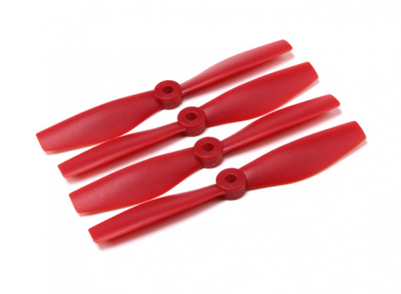 Diatone Bull Nose Polycarbonaat Propellers 5040 (CW / CCW) (Rood) (2 paar)