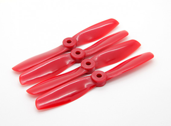 Dalprops "Indestructible" Bull Nose 5045 Propellers CW / CCW Set Rood (2 paar)