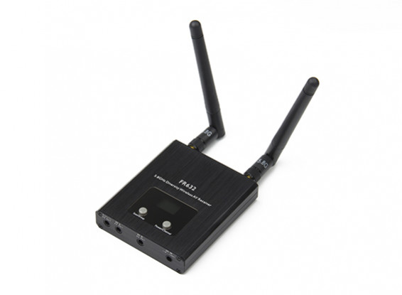 FR632 Diversiteit 5.8GHz 40Ch Auto Scan LCD A / V-receiver FPV