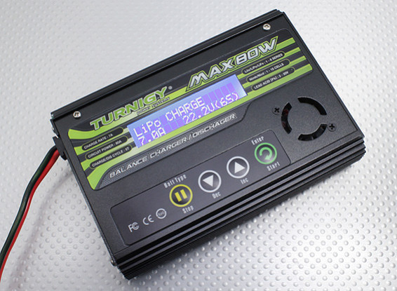 Turnigy MAX80W 7A Lithium Polymer Battery Charger