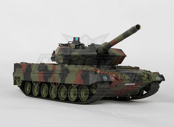 Leopard 2 A6 Battle Tank w / Tx / geluid / Infrared