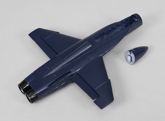 Blauwe Engelen F-18 - Vervanging Romp