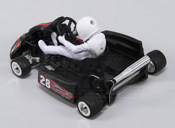 Turnigy F1 1/18 Mini Go-Kart w / Carbon Fiber Frame (KIT versie w / servo)