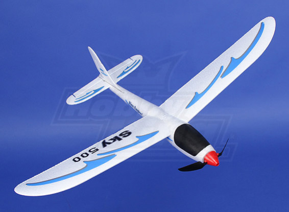 Sky 500 Ultra Micro Glider 500mm (Binden en Fly)