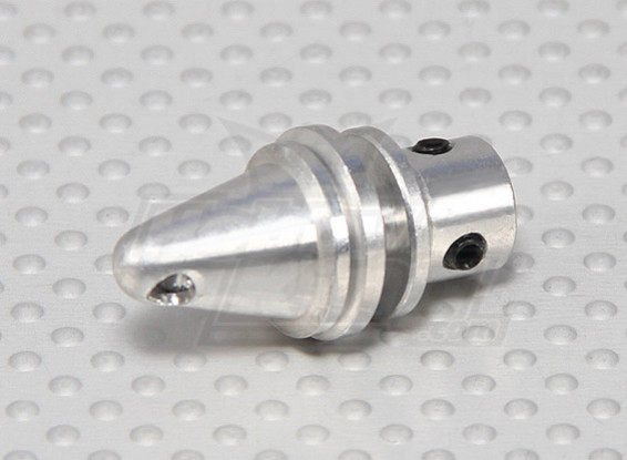 Prop adapter w / Alu Cone 2mm as (Grub Screw Type)