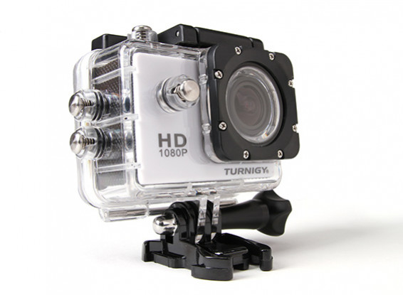 Turnigy HD ActionCam 1080p Full HD-videocamera w / Waterproof Case