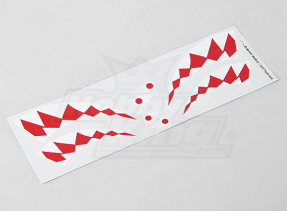 P-40 Style Shark Mouth Decal Set