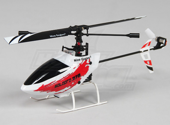 Solo PRO 270 4 kanaals Fixed Pitch Micro Helicopter - White (Modus 1) (RTF)