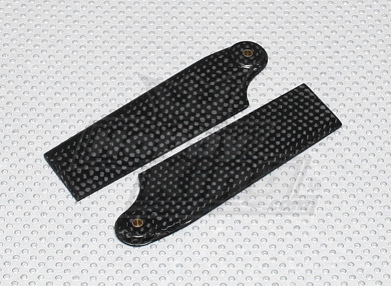 92mm Carbon Fiber Tail Blades (600size) (1 paar)
