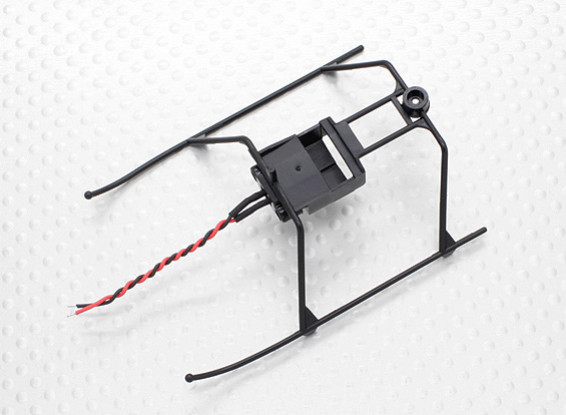 FP100 Helicopter Landing Skid and Battery Mount