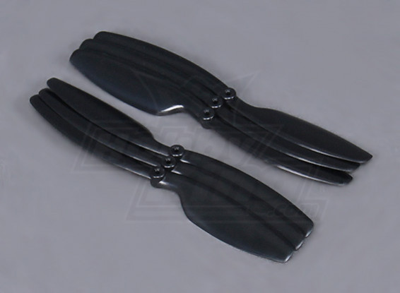 Hobbyking ™ Propeller 5x3 Black (CW / CCW) (6 stuks)