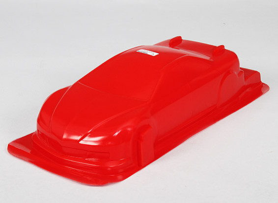 1/10 CR-6R Body Shell w / Decals (Rood)