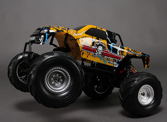 10/01 Quanum Skull Crusher 2WD borstelloze Monster Truck (ARR)