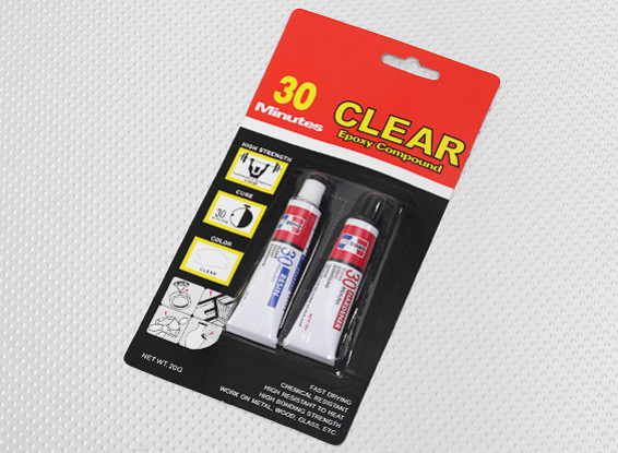 EV830 / 20G 30 Min Cure Clear Epoxy Glue
