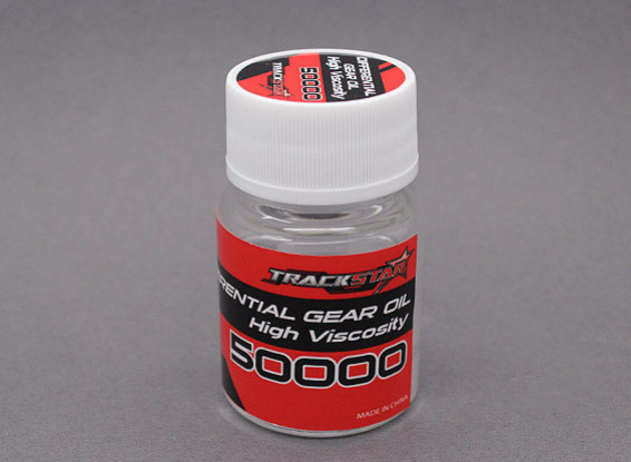 TrackStar Silicone Diff Oil (hoge viscositeit) 50000cSt (50 ml)