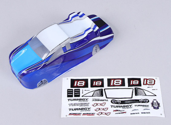 Vervanging Shell w / Decal - 118B (Blauw)