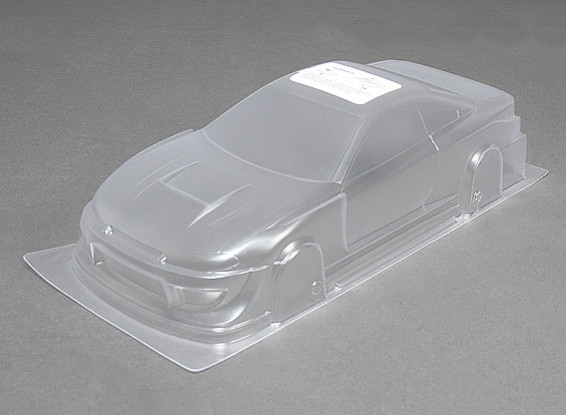 10/01 TY15 Unpainted Car Body Shell w / Decals