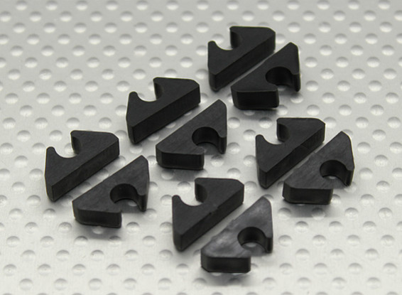 Air Line / Fuel Line / Cable Tidy Clip voor 5mm OD (10pc)