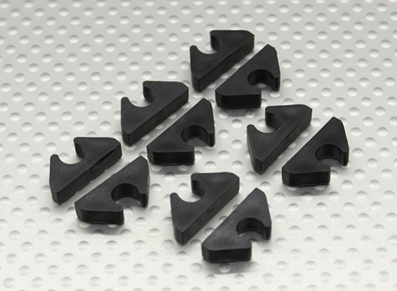 Air Line / Fuel Line / Cable Tidy Clip voor 6mm OD (10pc)