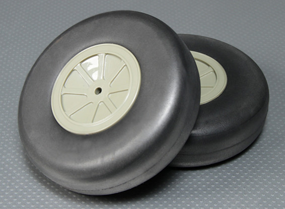 Light Foam Wheel (Diam: 127, breedte: 38mm) (2 stuks / Bag)