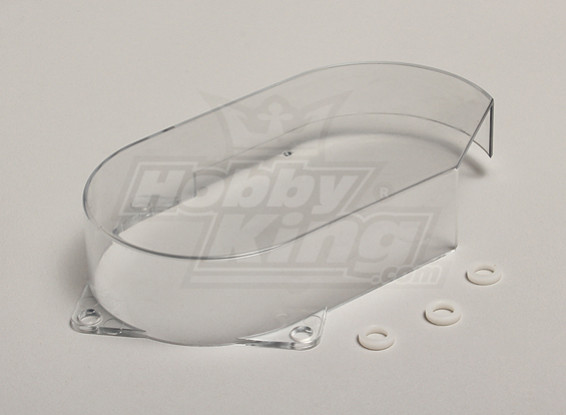 Clear Plastic Gear Cover - Turnigy Titan 1/5