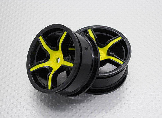 01:10 Scale High Quality Touring / Drift Wheels RC Car 12mm Hex (2pc) CR-C63SY