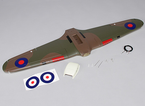 Hawker Hurricane Mk IIB 1000mm - Vervanging Main Wing