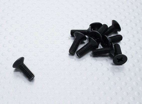 ISO 4 * 12 FH Screws - Nitro Circus Basher 1/8 Schaal Monster Truck (10st)