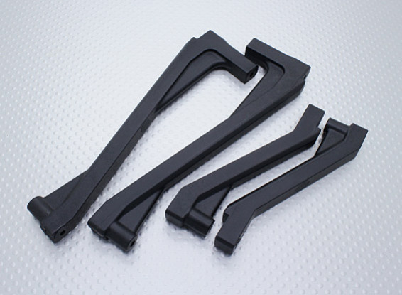 Front & Rear Chassis Brace - Nitro Circus Basher 1/8 Schaal Monster Truck (1set)