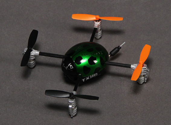 Walkera QR Ladybird V2 FPV Ultra Micro Quadcopter w / Devo F4 RTF (Mode 2)