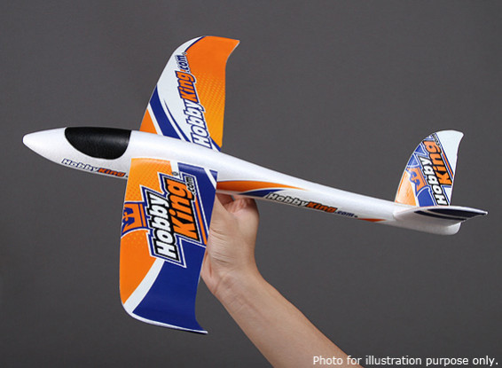HobbyKing® ™ Hand Launch Free Flight Glider (EPO)