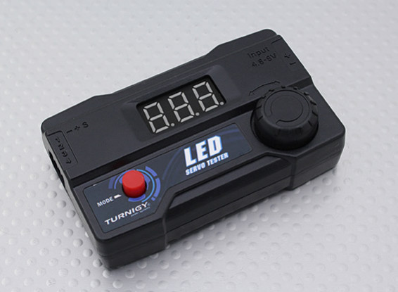 Turnigy LED Servo Tester voor 4 Servo's