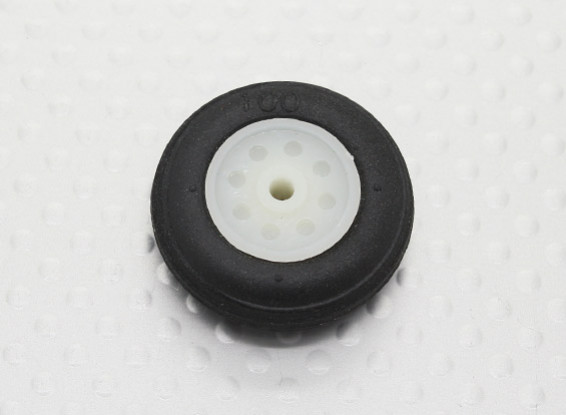 1.00 "/25.4mm Ultra Light Rubber PU Schaal Wheel