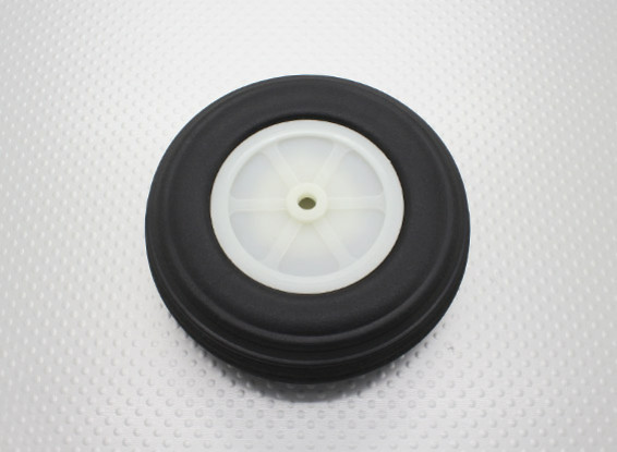 3.75 "/95.3mm Ultra Light Rubber PU Schaal Wheel
