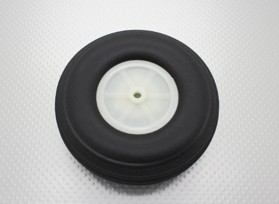 4.5 "/114.3mm Ultra Light Rubber PU Schaal Wheel
