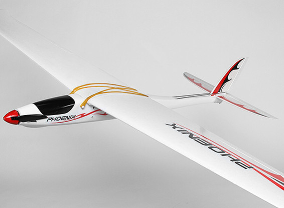 Phoenix 1380 EPO Composite R / C Glider (PNF)