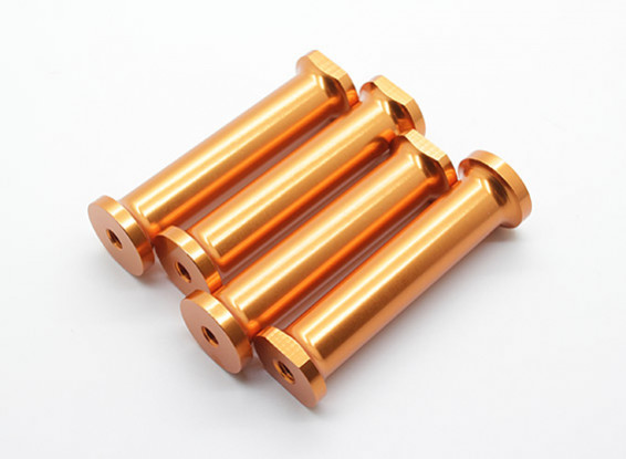 M5 x 60mm CNC Aluminium Stand-Offs (Bronze) 4 stuks