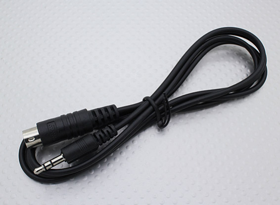 OrangeRX T-SIX Simulator Cable 4-pin DIN naar 3.5mm (1000mm)