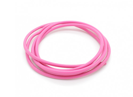 Turnigy Pure-Silicone Draad 16AWG 1m (Pink)