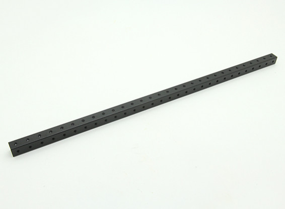 RotorBits Voorgeboorde geanodiseerd aluminium bouw Profile 300mm (Zwart)